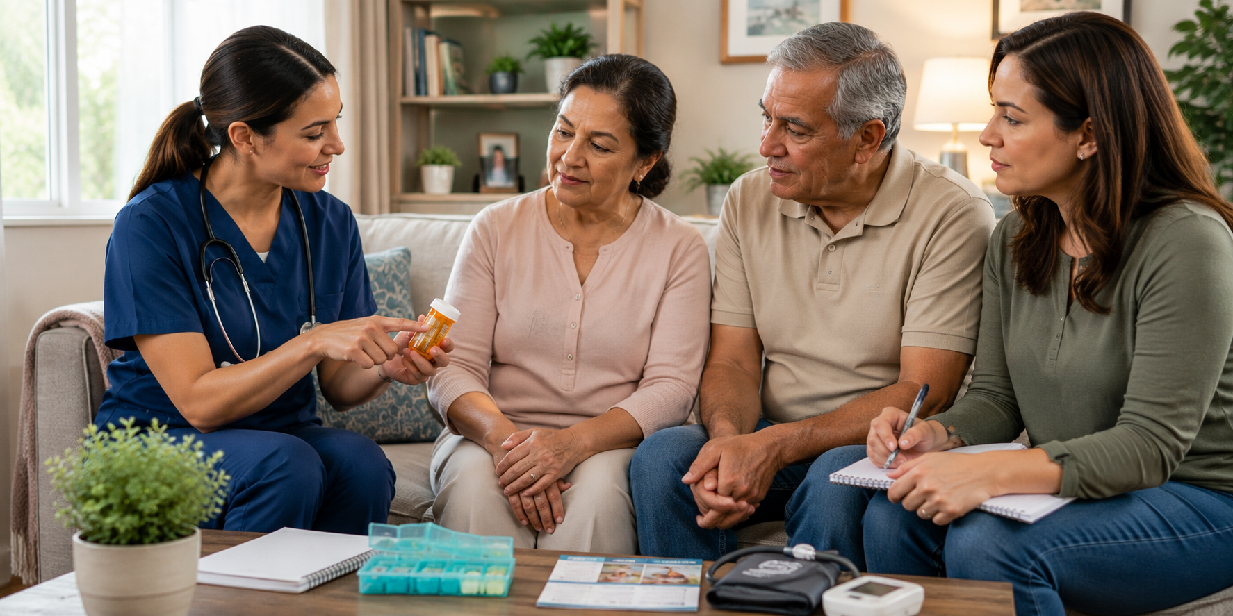 How Home Health Nurses Train Family Members for Better Care