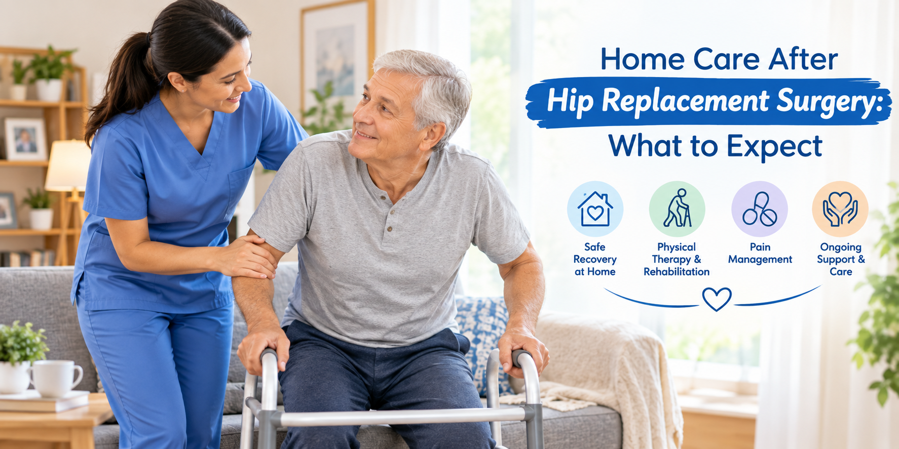 Home Care After Hip Replacement Surgery